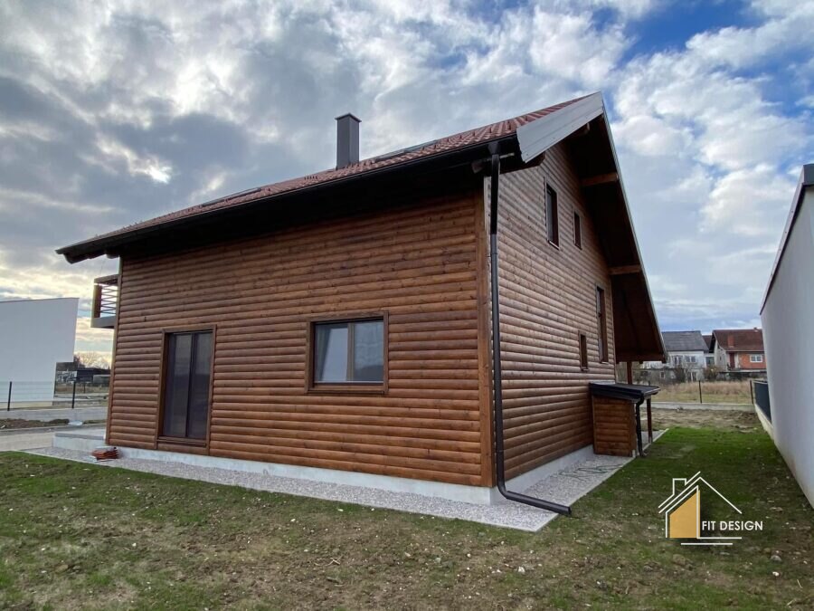 Kuća s potkrovljem 128 m², Novi Zagreb, montažna kuća Fit Design, fotografija 3