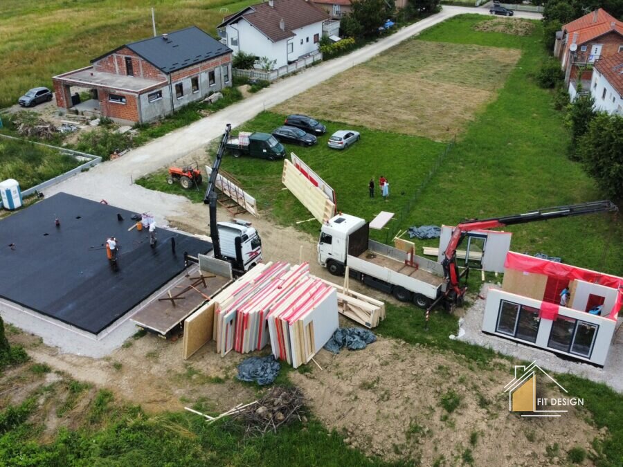 Novi Zagreb, montažna kuća Fit Design, fotografija 3