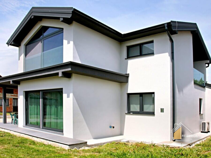 Katnica 234 m², Zagrebačka okolica - montažna kuća Fit Design
