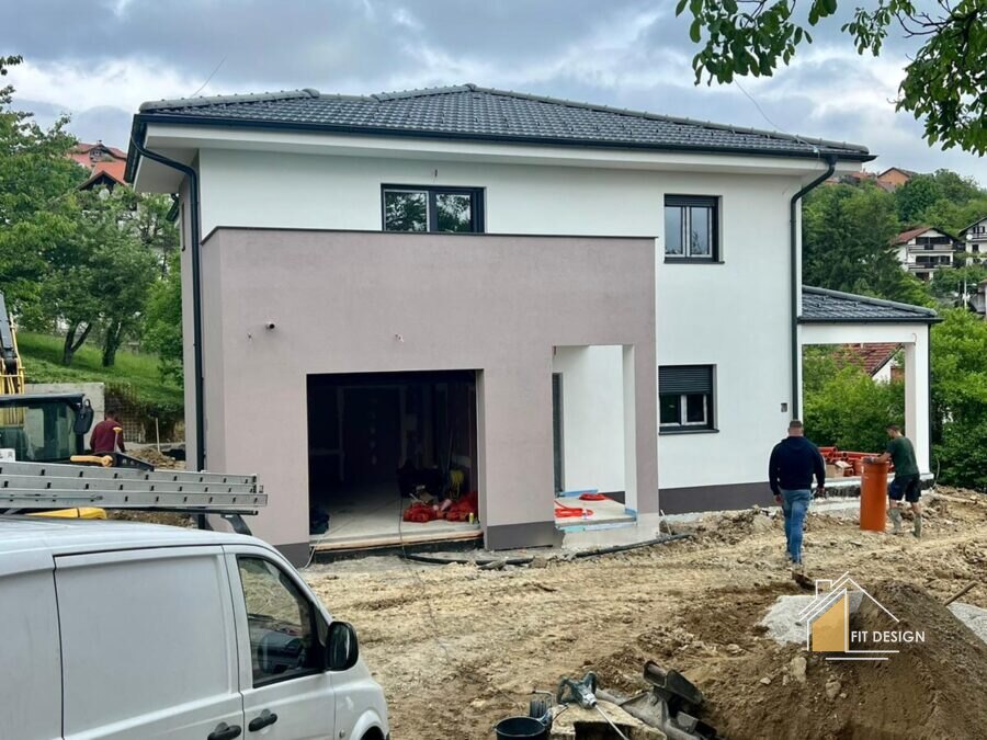 Katnica 224 m², Zagreb, zapad, montažna kuća Fit Design