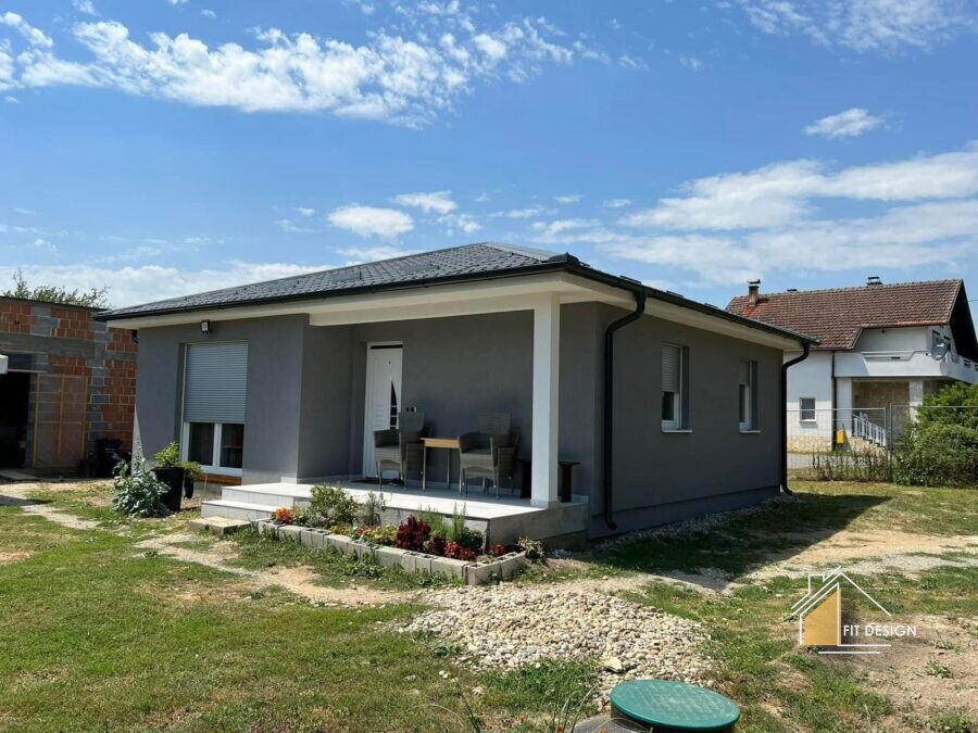 Prizemnica 75 m², Zagrebačka okolica - montažna kuća Fit Design