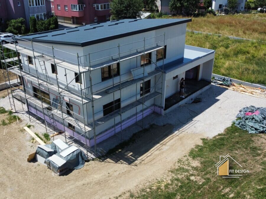 Prizemnica 177 m², Zagrebačka okolica, montažna kuća Fit Design, fotografija 14