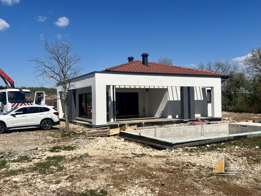 Prizemnica 177 m², Zagrebačka okolica, montažna kuća Fit Design, fotografija 2
