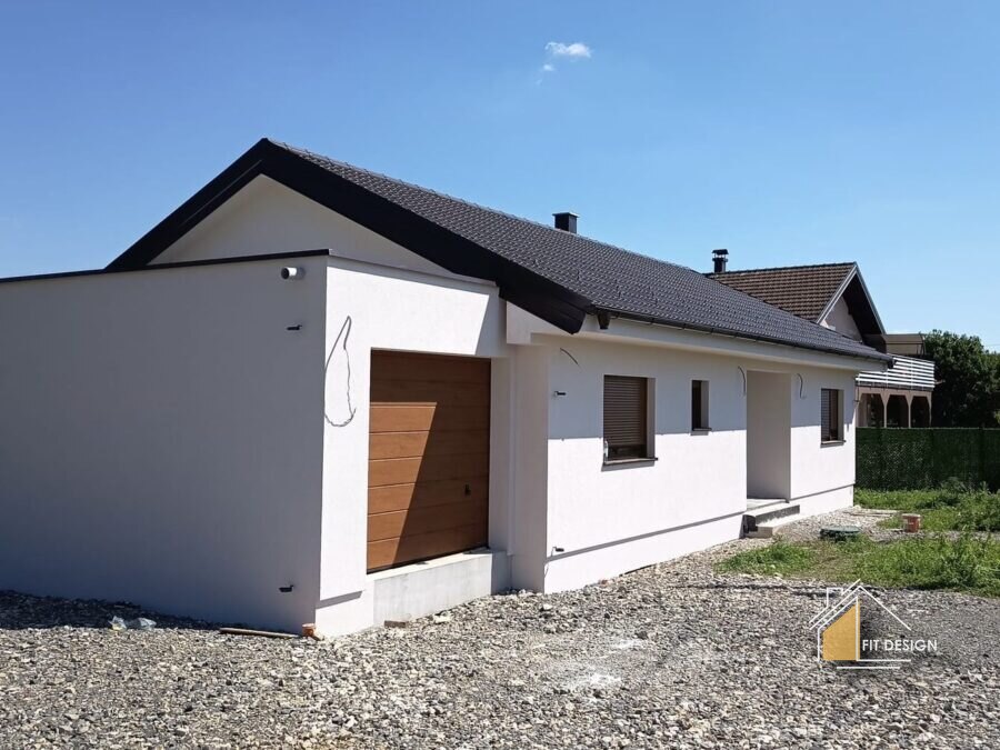 Prizemnica, Zagrebačka okolica - montažna kuća Fit Design