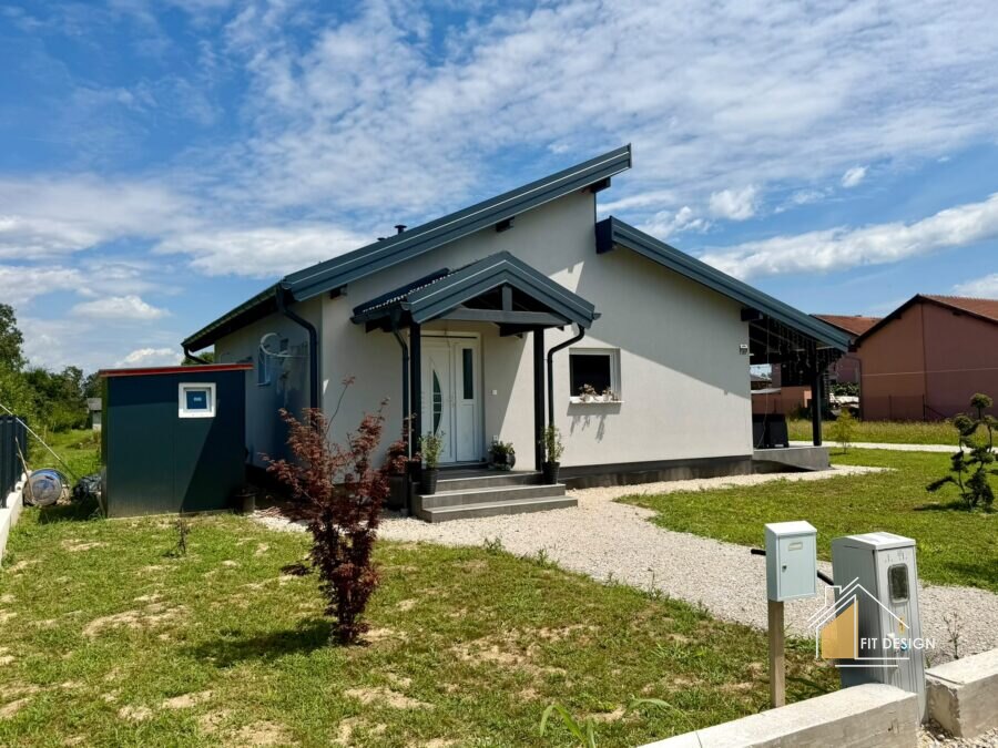 Prizemnica 92 m², Zagrebačka okolica, montažna kuća Fit Design, fotografija 2